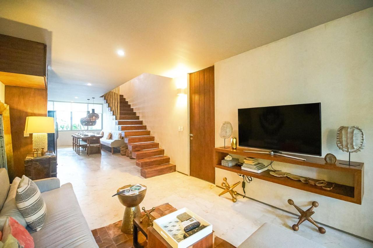 Eco-Chic Design Condos Wrapped In Nature'S Elements By Stella Rentals Tulum Exteriör bild