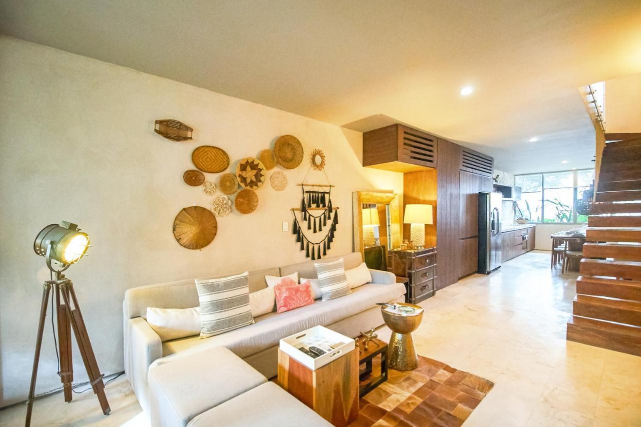 Eco-Chic Design Condos Wrapped In Nature'S Elements By Stella Rentals Tulum Exteriör bild