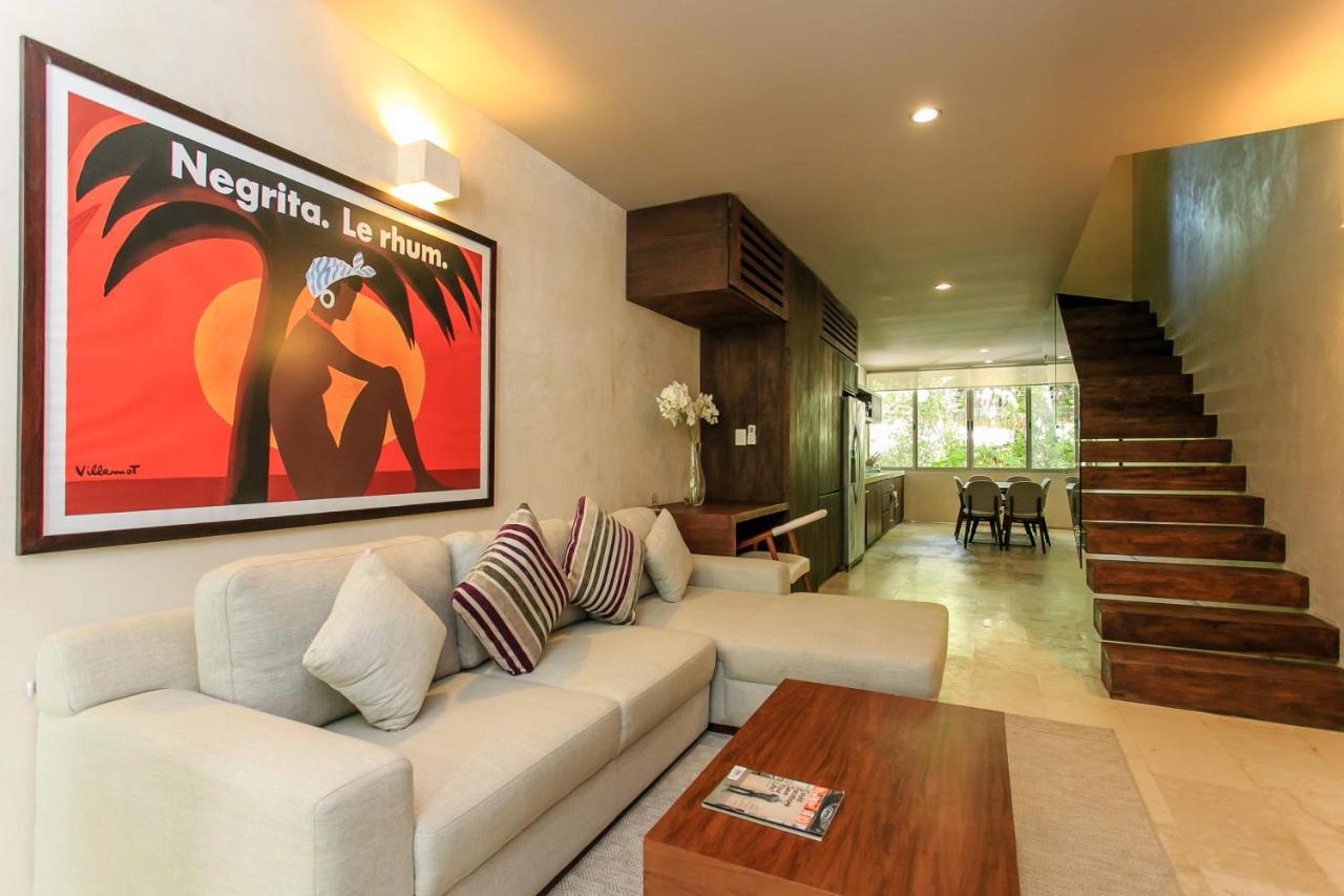 Eco-Chic Design Condos Wrapped In Nature'S Elements By Stella Rentals Tulum Exteriör bild